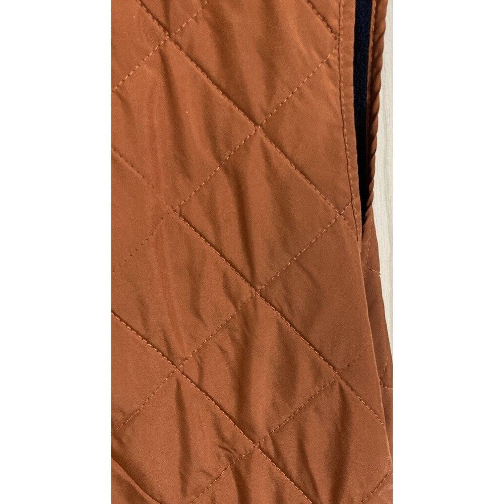 Southern Marsh men's orange red full zip vest embroidered logo size L - Picture 9 of 16